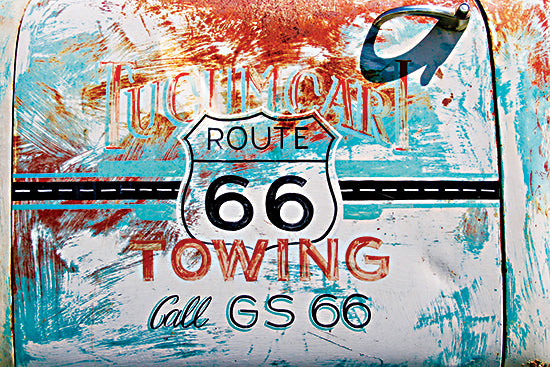 JG Studios JGS402 - JGS402 - Route 66 Towing    - 18x12 Route 66, Route 66 Towing, Masculine, Advertising, Retro from Penny Lane