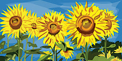 JGS405 - Sunflower Row - 18x9