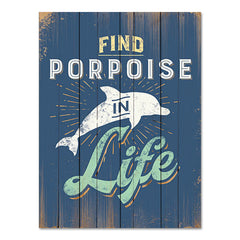 JGS506PAL - Find Porpoise in Life - 12x16