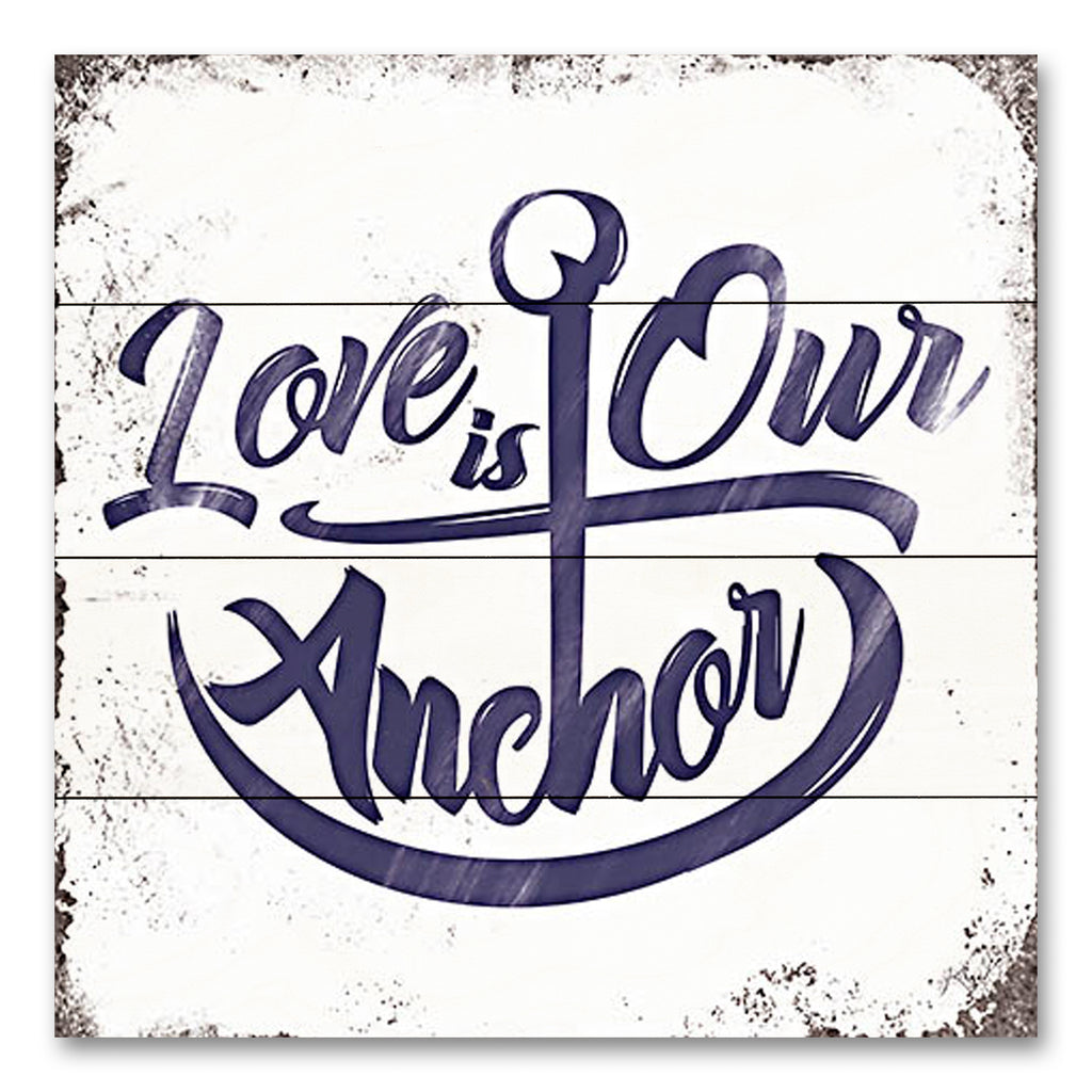 JG Studios JGS508PAL - JGS508PAL - Love is Our Anchor - 12x12  from Penny Lane
