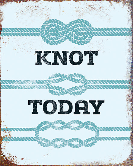 JG Studios JGS512 - JGS512 - Knot Today - 12x16 Whimsical, Knot Today, Humor, Coastal, Knots, Lodge, Typography, Signs, Textual Art from Penny Lane