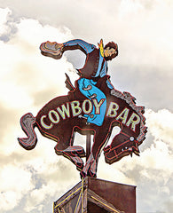JGS592 - Cowboy Bar Neon Sign - 12x16