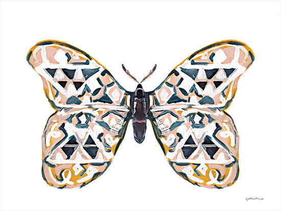 Jessica Mingo JM347 - JM347 - Butterfly Penny - 16x12 Butterfly, Insects from Penny Lane