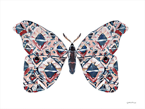 Jessica Mingo JM348 - JM348 - Butterfly Lily - 16x12 Butterfly, Decorative, Patterns from Penny Lane