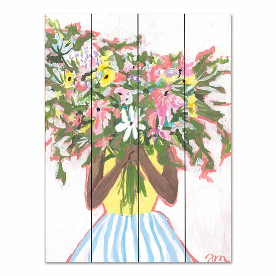 Jessica Mingo JM511PAL - JM511PAL - Aromatherapy   - 12x16 Abstract, Figurative, Flowers, Bouquet from Penny Lane