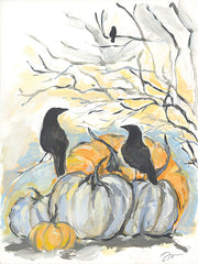 JM531 - Crows in the Pumpkin Patch - 12x16