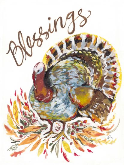 Jessica Mingo Licensing JM534LIC - JM534LIC - Blessings Turkey - 0  from Penny Lane