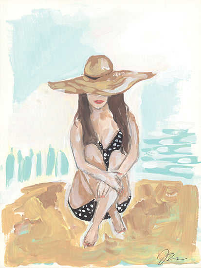 Jessica Mingo JM552 - JM552 - Bathing Beauty II - 12x16 Summer, Girl, Figurative, Beach, Bathing Beauty, Abstract, Bathing Suit from Penny Lane