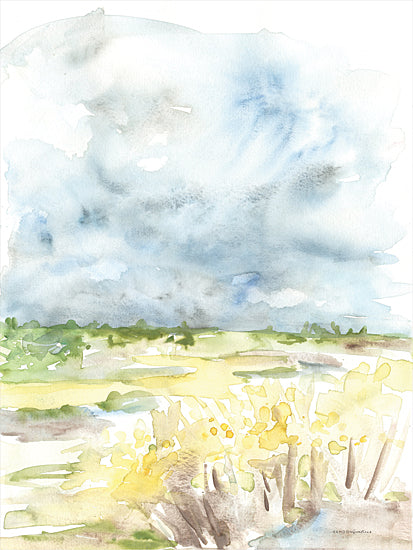 Kamdon Kreations KAM146 - KAM146 - Wheat Field - 12x16 Abstract, Wheat, Field, Landscape, Watercolor from Penny Lane