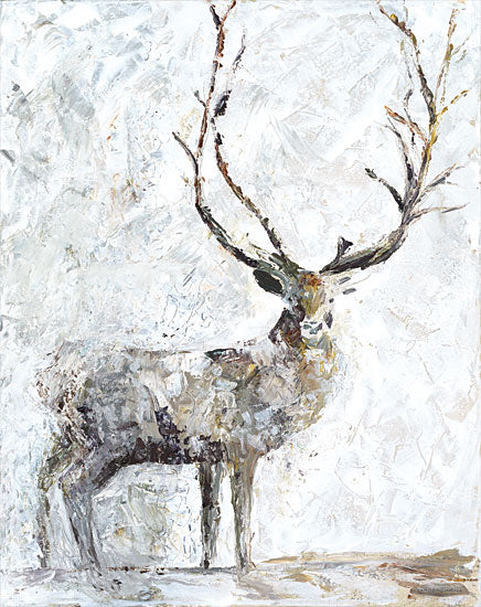 Kamdon Kreations KAM192 - KAM192 - Be a Dear - 12x16 Abstract, Deer, Wildlife, Neutral Palette from Penny Lane