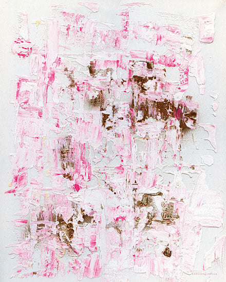 Kamdon Kreations KAM216 - KAM216 - Cotton Candy - 12x16 Abstract, Pink, White, Textured from Penny Lane