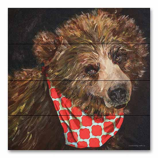 Kamdon Kreations KAM283PAL - KAM283PAL - Going on a Picnic - 12x12 Bears, Grizzley Bear, Whimsical from Penny Lane