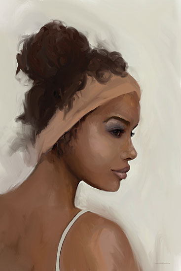 Kamdon Kreations KAM370 - KAM370 - Glow - 12x18 Abstract, Woman, Figurative, Black Woman, Black Art from Penny Lane