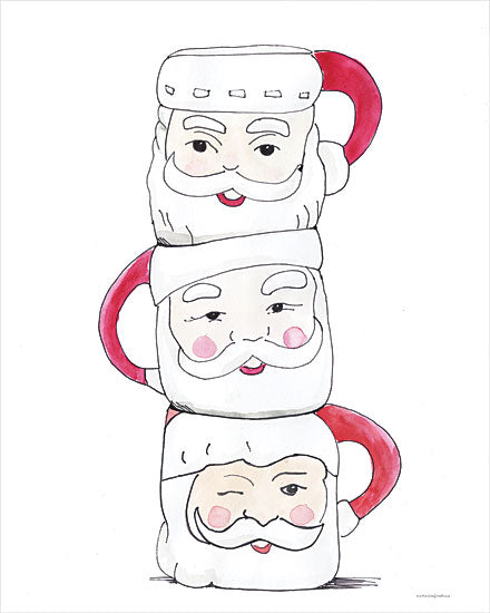 Kamdon Kreations Licensing KAM489LIC - KAM489LIC - Santa Mugs - 0  from Penny Lane