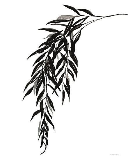 Kamdon Kreations KAM537 - KAM537 - Black Willow - 12x16 Leaves, Botanical, Greenery, Black & White from Penny Lane