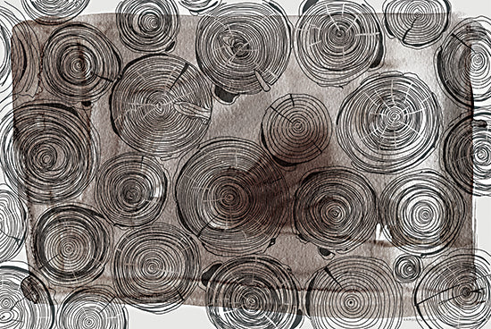 Kamdon Kreations KAM586 - KAM586 - Rings of Life - 18x12 Abstract, Circles, Rings of Life, Contemporary from Penny Lane