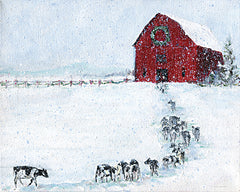 KAM631 - Last Cow in Before Christmas - 16x12