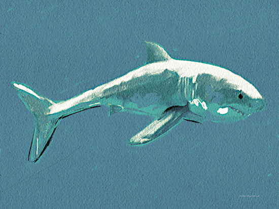 Kamdon Kreations KAM881 - KAM881 - Papa Shark - 16x12 Shark, Coastal, Ocean, Watercolor from Penny Lane