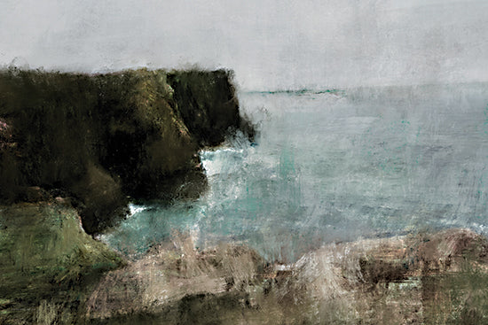 Kamdon Kreations KAM904 - KAM904 - Irish Springs - 18x12 Coastal, Landscape, Abstract, Ocean, Coast, Green, Blue from Penny Lane