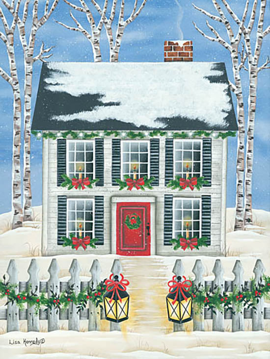 Lisa Kennedy Licensing KEN1107 - KEN1107 - Christmas House - 0  from Penny Lane