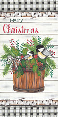 KEN1246 - Christmas Chickadees - 9x18