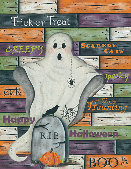 Lisa Kennedy KEN756 - Ghost - Halloween - Ghost, Halloween, Seasons, Scary, Typography from Penny Lane Publishing