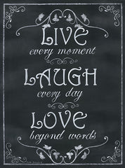 KEN854 - Live Every Moment - 12x16