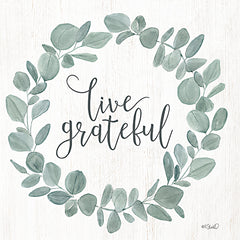 KS170 - Live Grateful Eucalyptus Wreath - 12x12