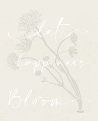 KS238 - Let Happiness Bloom - 12x16