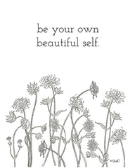 KS240 - Be Your Own Beautiful Self - 12x16
