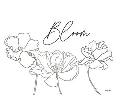 KS253 - Bloom Sketch - 16x12