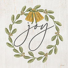 KS269 - Joy Wreath with Bells - 12x12