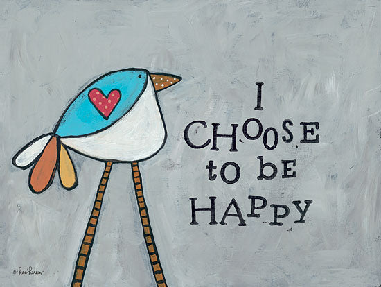 Lisa Larson LAR291 - Choose Happy - Bird, Heart, Signs from Penny Lane Publishing