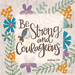 LAR426 - Be Strong and Courageous - 12x12