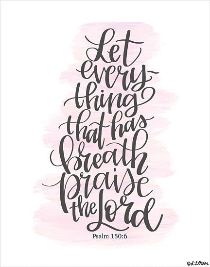 Lisa Larson LAR447 - LAR447 - Praise the Lord - 12x16 Praise the Lord, Religion, Calligraphy, Bible Verse, Psalms, Signs from Penny Lane