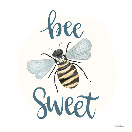 Lisa Larson LAR489 - LAR489 - Bee Sweet - 12x12 Bee Sweet, Bees, Insects, Signs, Be Sweet from Penny Lane