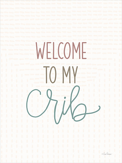 Lisa Larson LAR536 - LAR536 - Welcome to My Crib - 12x16 Baby, Welcome to My Crib, Typography, Signs, Textual Art, Baby's Room, Diptych from Penny Lane