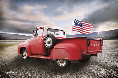 Lori Deiter LD1043 - American Made - Truck, Patriotic, American Flag, Ford from Penny Lane Publishing