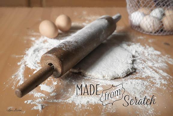 Lori Deiter LD1060 - Made from Scratch - Kitchen, Rolling Pin, Inspirational, Baking from Penny Lane Publishing