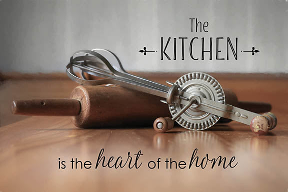 Lori Deiter LD1061 - The Kitchen is the Heart of the Home - Kitchen, Inspirational, Baking from Penny Lane Publishing
