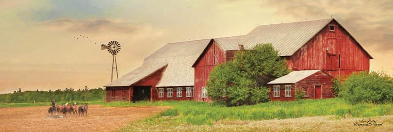 Lori Deiter LD1113 - Brownsville Farm - Barn, Horses, Field from Penny Lane Publishing