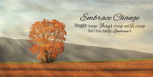 Lori Deiter LD1117 - Embrace Change - Autumn, Trees, Landscape, Encouraging from Penny Lane Publishing