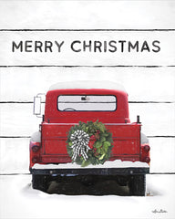 LD1849 - Christmas Truck on Wood - 12x16