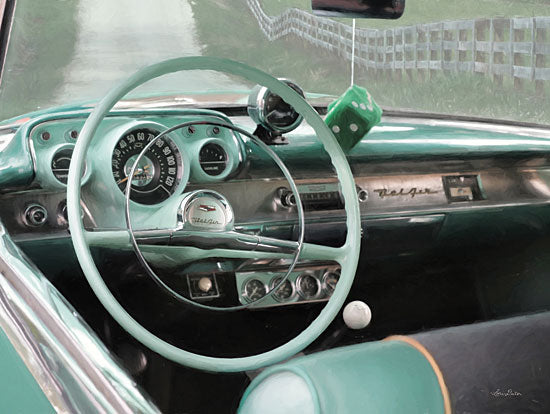 Lori Deiter LD1920 - LD1920 - 1957 Chevy Bel-Air - 16x12 Photography, Chevy Bel-Air, Vintage, Car, Fence from Penny Lane