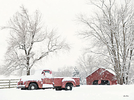 Lori Deiter LD2080 - LD2080 - Richland Orchard - 16x12 Snow, Farm, Barn, Winter, Truck, Photography from Penny Lane