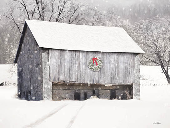 Lori Deiter LD2398 - LD2398 - Blessings from Above - 16x12 Barn, Farm, Winter, Holidays, Snow, Photography from Penny Lane