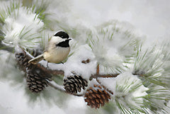 LD2409 - Chickadee in Snow - 18x12