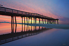 LD2455 - Daybreak at Ocean City - 18x12