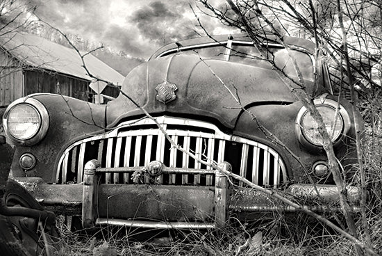 Lori Deiter LD2497 - LD2497 - Rustic Charm VII - 18x12 Car, Rusty Car, Vintage, Antique, Photography, Black & White from Penny Lane