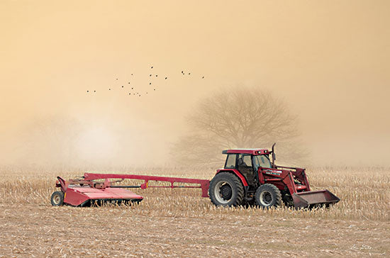 Lori Deiter LD2523 - LD2523 - Foggy Morning in the Field - 18x12 Photography, Tractor, Foggy Morning, Fog, Fields, Farm, Fall, Autumn from Penny Lane